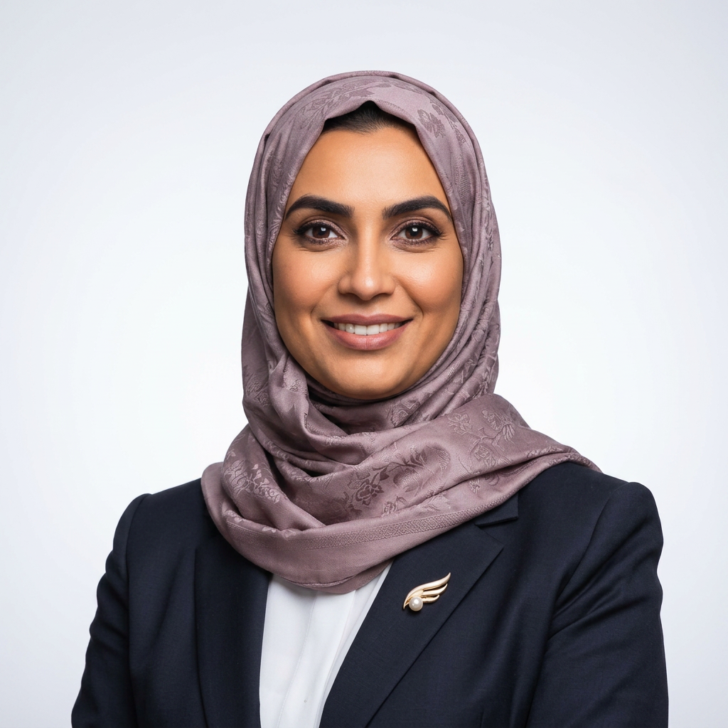 Portrait of Mariam Al-Hashimi, Head of Healthcare & Medical AI