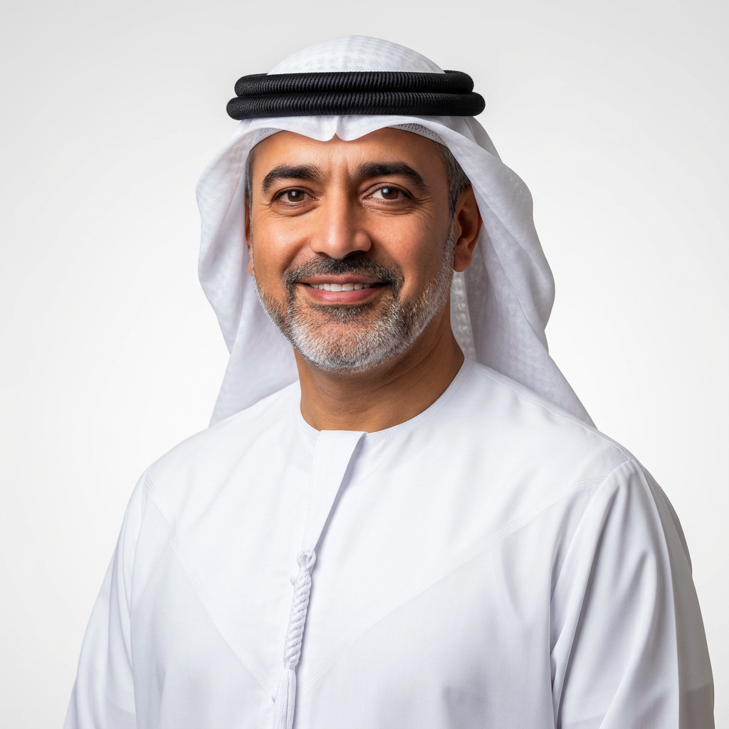 Portrait of Saeed Al-Dhaheri, Director of Strategic Partnerships